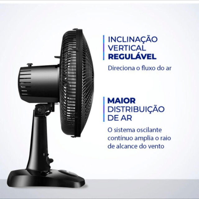 Ventilador de Mesa Mondial