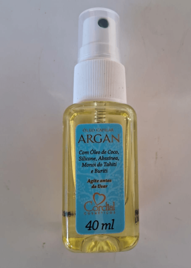 Òleo Capilar de Argan Cordial 40 ml Agite antes de Usar