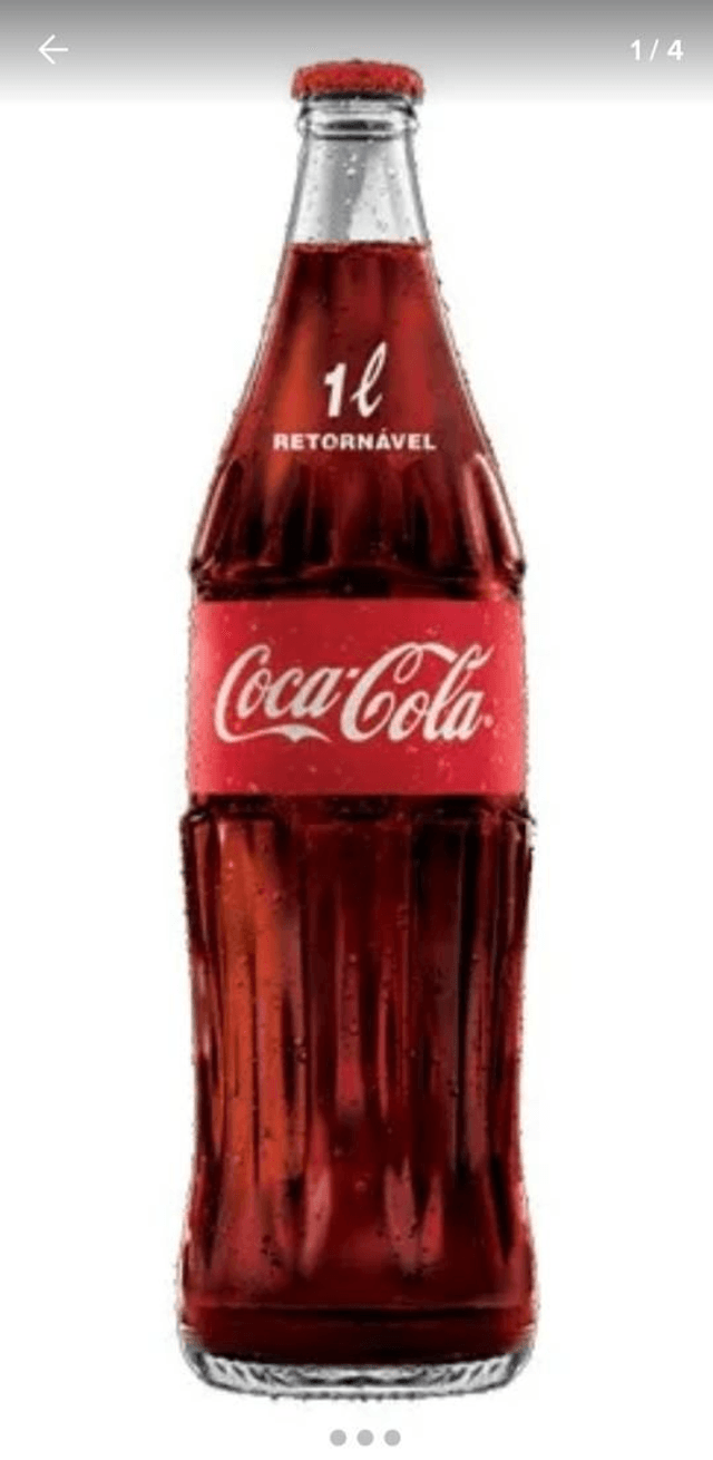 Coca-Cola original ks 1 litro de vidro 