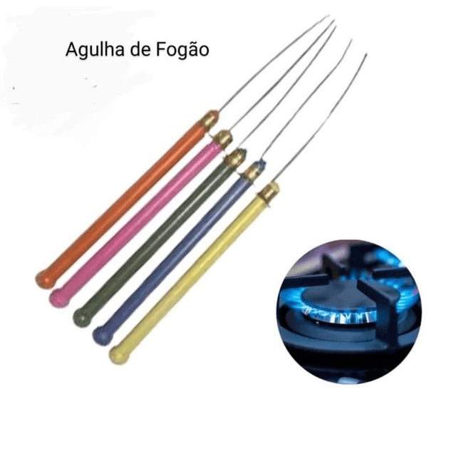  Agulha Desentupidora Para Fogão