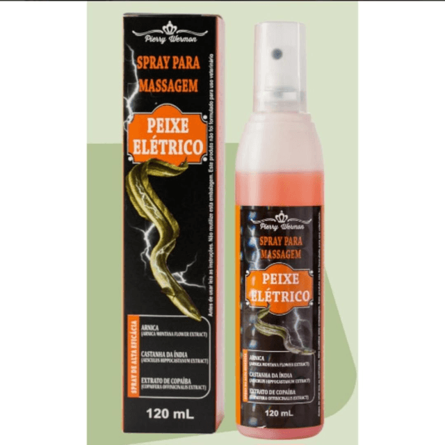 Spray Para Massagem Peixe Elrtrico
