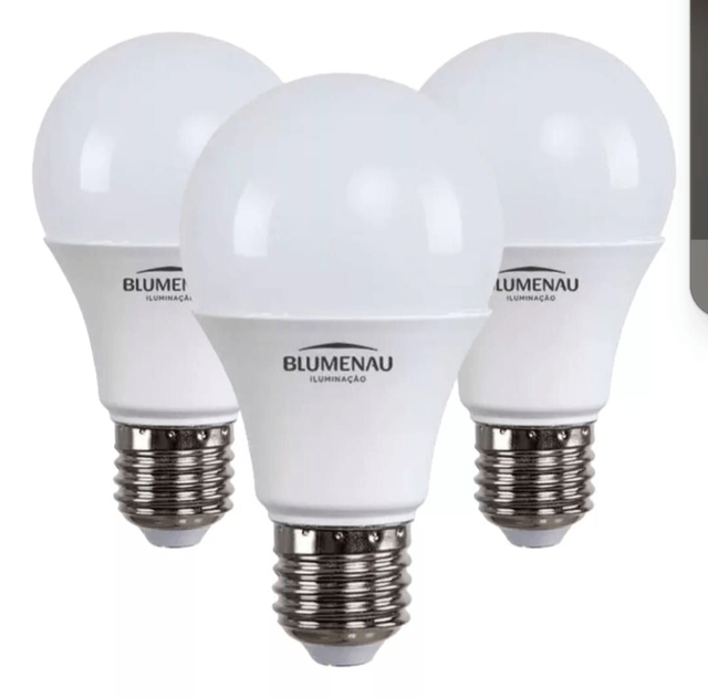 Lâmpada Led 9w 6500k E27 Blumenau