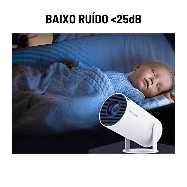 Projetor 4K HD 150 Polegadas Celular, Tv B0x, Xbox, PS, Pc, Wifi HY300 Magcubic Envio Imediato