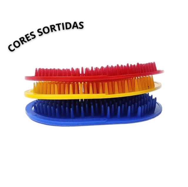 Pente Pata Pata Ou Escova Oval Unidade