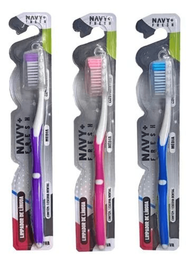 Escova De Dente Adulta Cerdas Macias