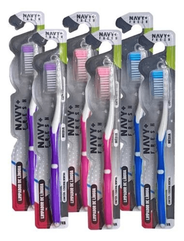 Escova De Dente Adulta Cerdas Macias